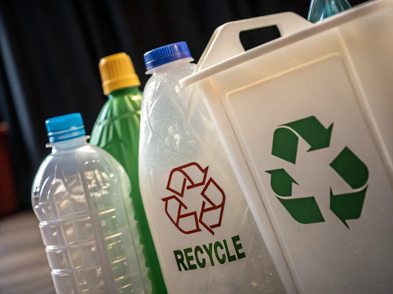 A close-up shot of K’presso's polypropylene coffee capsules being sorted for recycling, highlighting the company's commitment to reducing waste and promoting eco-friendly practices.